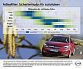 Jahr für Jahr macht der Pollenflug Allergikern zu schaffen - und vermindert die Konzentration im Straßenverkehr. Zum Schutz vor dem Blütenstaub rüstet Opel seit 2000 alle Modelle serienmäßig mit Partikelfiltersystemen für den Innenraum aus. 